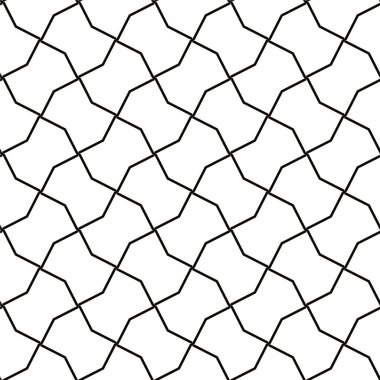 Soyut geometrik süslemesiz desen. tasarım arkaplanı, vektör illüstrasyonu