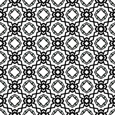 Soyut geometrik süslemesiz desen. tasarım arkaplanı, vektör illüstrasyonu