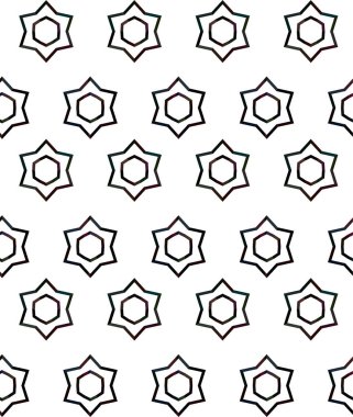 Soyut geometrik süslemesiz desen. tasarım arkaplanı, vektör illüstrasyonu