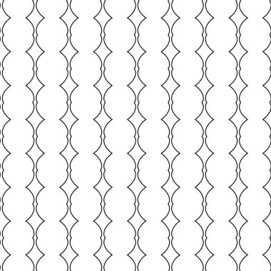 Soyut geometrik süslemesiz desen. tasarım arkaplanı, vektör illüstrasyonu