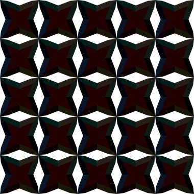 Soyut geometrik süslemesiz desen. tasarım arkaplanı, vektör illüstrasyonu