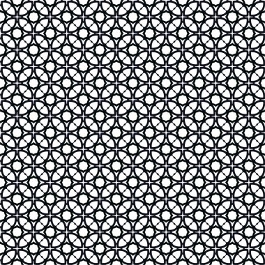 Soyut geometrik süslemesiz desen. tasarım arkaplanı, vektör illüstrasyonu 