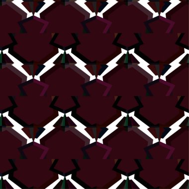 Soyut geometrik süslemesiz desen. tasarım arkaplanı, vektör illüstrasyonu