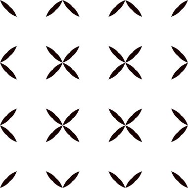 Soyut geometrik süslemesiz desen. tasarım arkaplanı, vektör illüstrasyonu