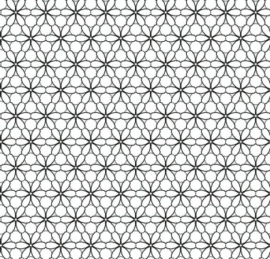 Soyut geometrik süslemesiz desen. tasarım arkaplanı, vektör illüstrasyonu
