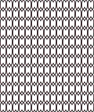 Soyut geometrik süslemesiz desen. tasarım arkaplanı, vektör illüstrasyonu