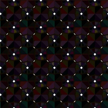 Soyut geometrik süslemesiz desen. tasarım arkaplanı, vektör illüstrasyonu