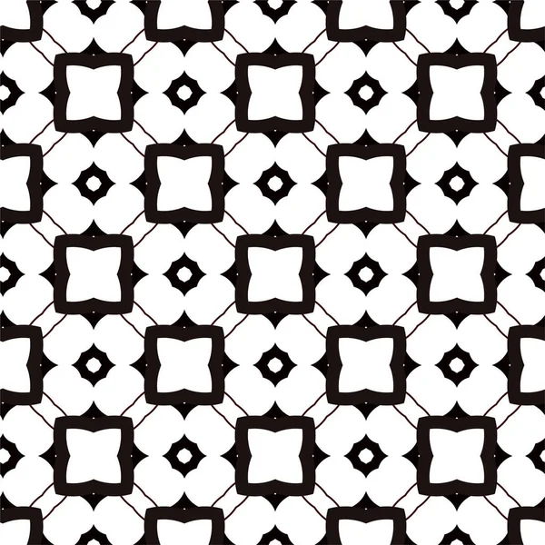 Abstracto Geométrico Ornamental Patrón Sin Costura Fondo Diseño Ilustración Vectorial — Archivo Imágenes Vectoriales