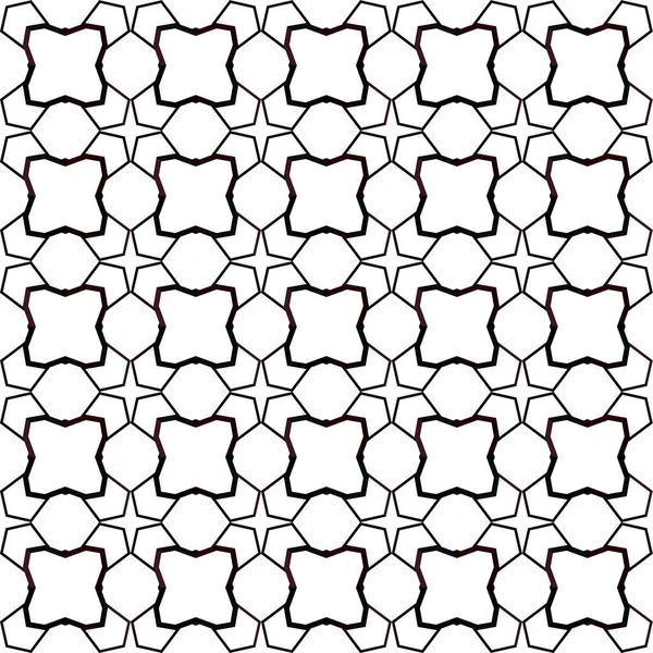 Абстрактный Геометрический Орнаментальный Бесшовный Рисунок Фон Проектирования Векторная Иллюстрация — стоковый вектор