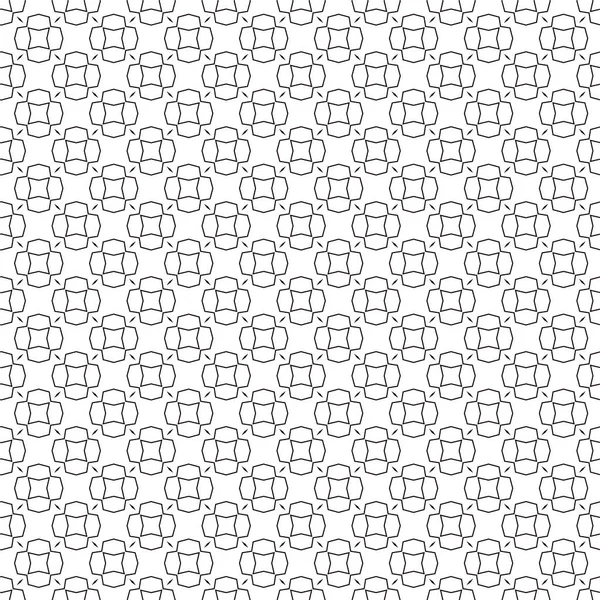 Abstrakte Geometrische Ornamentale Nahtlose Muster Design Hintergrund Vektorillustration — Stockvektor