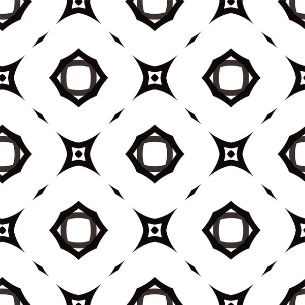 Abstrakte Geometrische Ornamentale Nahtlose Muster Design Hintergrund Vektorillustration — Stockvektor