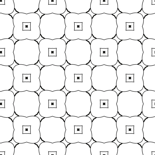 Resumo Padrão Ornamental Sem Costura Geométrica Fundo Projeto Ilustração Vetorial — Vetor de Stock