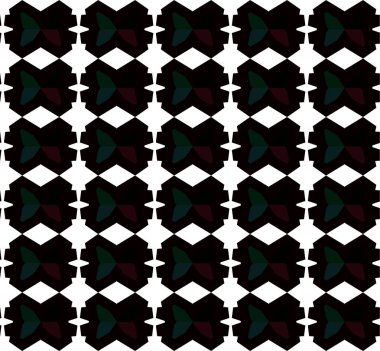 Soyut geometrik süslemesiz desen. tasarım arkaplanı, vektör illüstrasyonu