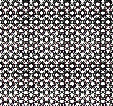 Soyut geometrik süslemesiz desen. tasarım arkaplanı, vektör illüstrasyonu