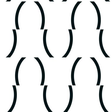 Soyut geometrik süslemesiz desen. tasarım arkaplanı, vektör illüstrasyonu