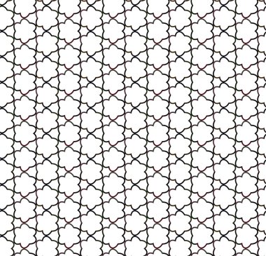 Soyut geometrik süslemesiz desen. tasarım arkaplanı, vektör illüstrasyonu