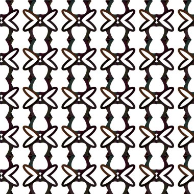 Soyut geometrik süslemesiz desen. tasarım arkaplanı, vektör illüstrasyonu