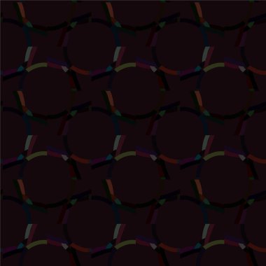 Geometrik soyut dikişsiz desen, vektör illüstrasyonu