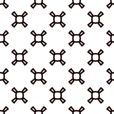 Soyut geometrik süslemesiz desen. tasarım arkaplanı, vektör illüstrasyonu