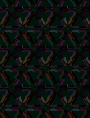 Soyut geometrik süslemesiz desen. tasarım arkaplanı, vektör illüstrasyonu