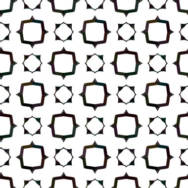 soyut geometrik dikişsiz desen, vektör illüstrasyonu