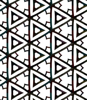 Soyut geometrik süslemesiz desen. tasarım arkaplanı, vektör illüstrasyonu