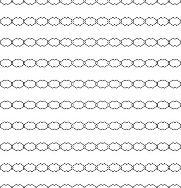 soyut geometrik dikişsiz desen, vektör illüstrasyonu