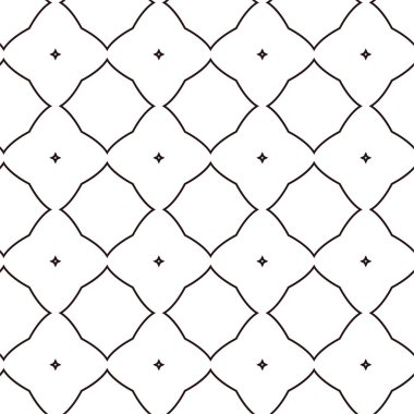 Soyut geometrik süslemesiz desen. tasarım arkaplanı, vektör illüstrasyonu