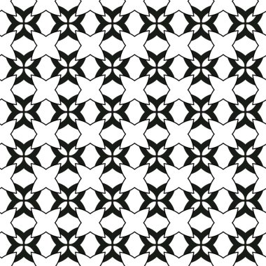 Soyut geometrik süslemesiz desen. tasarım arkaplanı, vektör illüstrasyonu