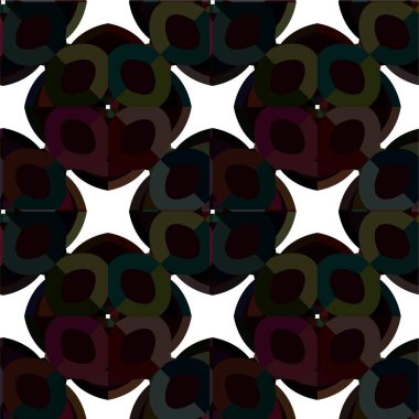 Soyut geometrik süslemesiz desen. tasarım arkaplanı, vektör illüstrasyonu