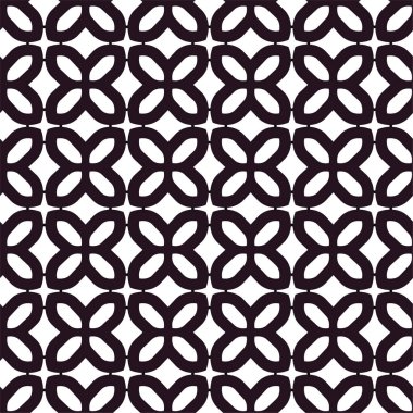 Soyut geometrik süslemesiz desen. tasarım arkaplanı, vektör illüstrasyonu