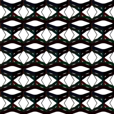 Soyut geometrik süslemesiz desen. tasarım arkaplanı, vektör illüstrasyonu