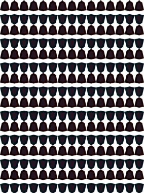 Soyut geometrik süslemesiz desen. tasarım arkaplanı, vektör illüstrasyonu