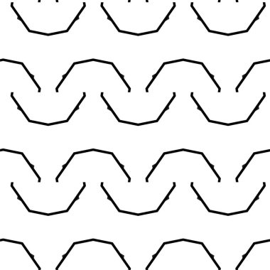 Soyut geometrik süslemesiz desen. tasarım arkaplanı, vektör illüstrasyonu