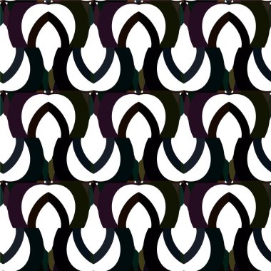 Soyut geometrik süslemesiz desen. tasarım arkaplanı, vektör illüstrasyonu