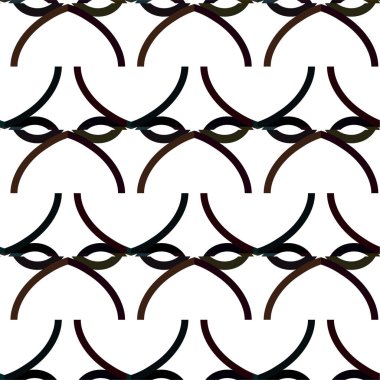 Soyut geometrik süslemesiz desen. tasarım arkaplanı, vektör illüstrasyonu 