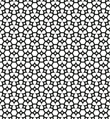 Soyut geometrik süslemesiz desen. tasarım arkaplanı, vektör illüstrasyonu