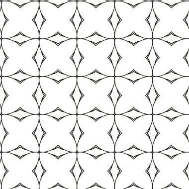 Soyut geometrik süslemesiz desen. tasarım arkaplanı, vektör illüstrasyonu