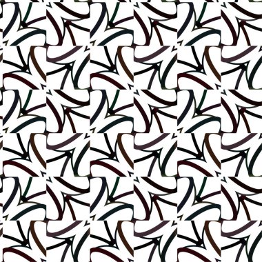 Soyut geometrik süslemesiz desen. tasarım arkaplanı, vektör illüstrasyonu