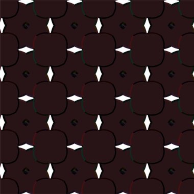 Soyut geometrik süslemesiz desen. tasarım arkaplanı, vektör illüstrasyonu