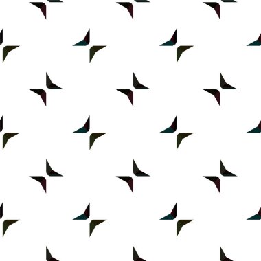 soyut geometrik dikişsiz desen, vektör illüstrasyonu