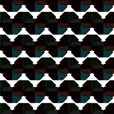 Soyut geometrik süslemesiz desen. tasarım arkaplanı, vektör illüstrasyonu