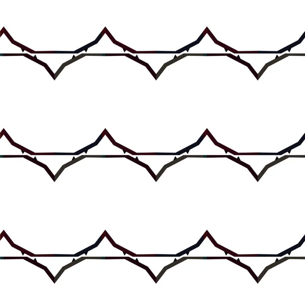 Abstrakcyjny Geometryczny Bezszwowy Wzór Geometryczny Tło Projektu Ilustracja Wektora — Wektor stockowy