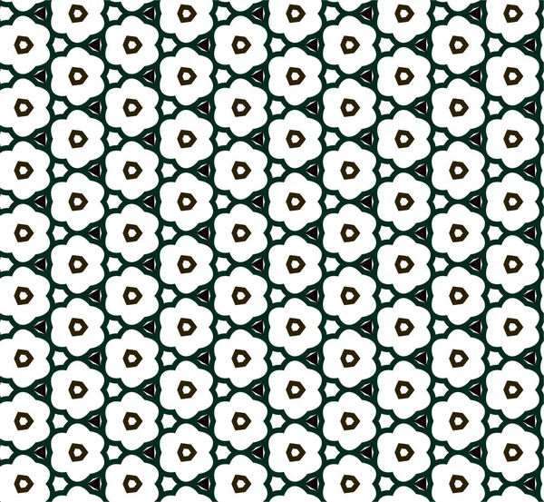 Abstrakte Geometrische Ornamentale Nahtlose Muster Design Hintergrund Vektorillustration — Stockvektor