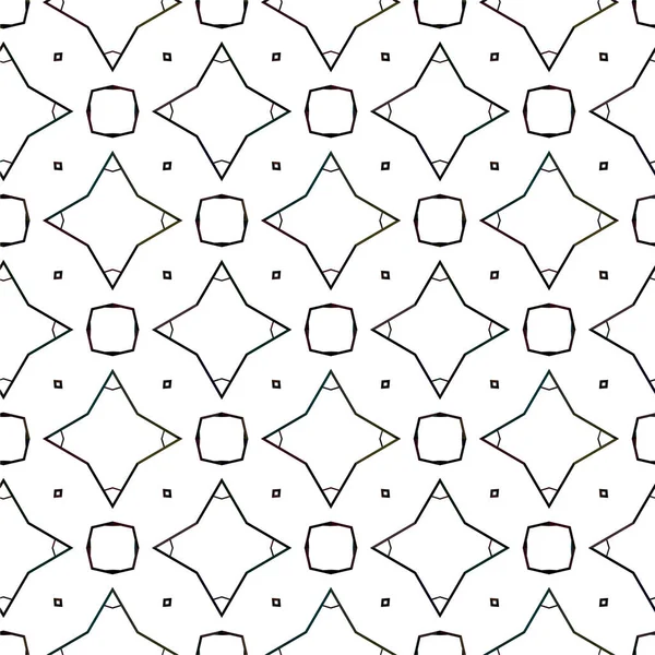 Abstrakte Geometrische Ornamentale Nahtlose Muster Design Hintergrund Vektorillustration — Stockvektor