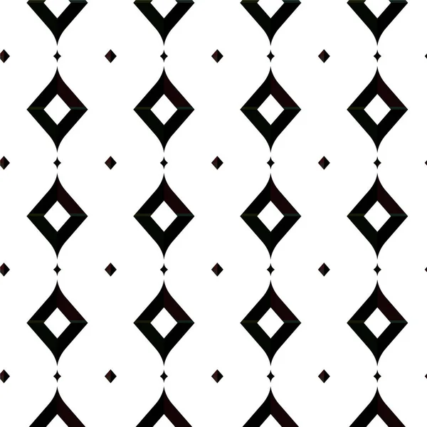 Motif Ornemental Géométrique Abstrait Sans Couture Fond Design Illustration Vectorielle — Image vectorielle