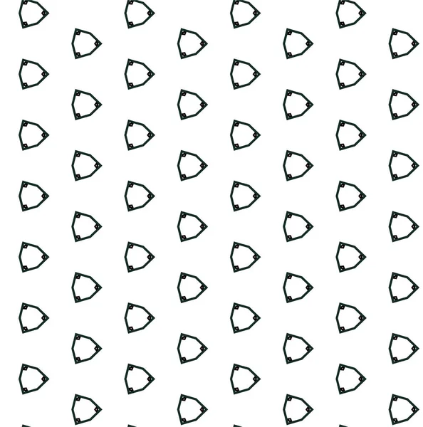 Motif Ornemental Géométrique Abstrait Sans Couture Fond Design Illustration Vectorielle — Image vectorielle