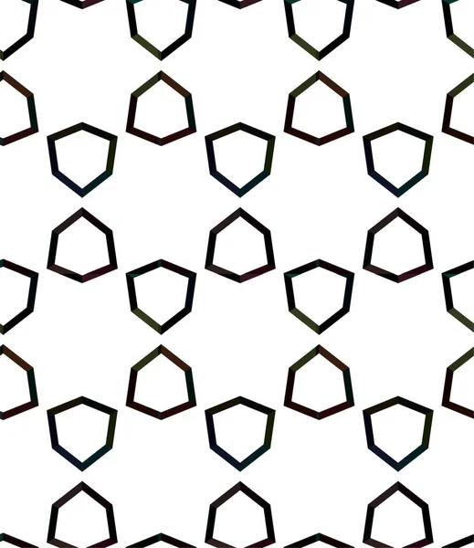 Abstrakte Geometrische Ornamentale Nahtlose Muster Design Hintergrund Vektorillustration — Stockvektor