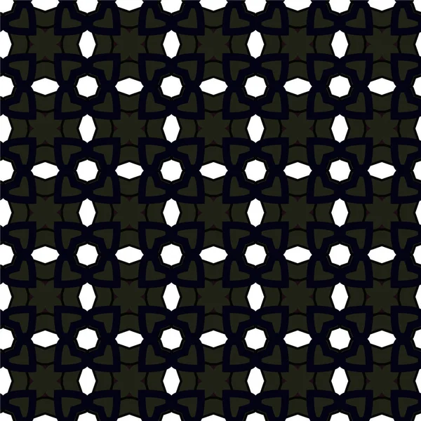 Motif Ornemental Géométrique Abstrait Sans Couture Fond Design Illustration Vectorielle — Image vectorielle