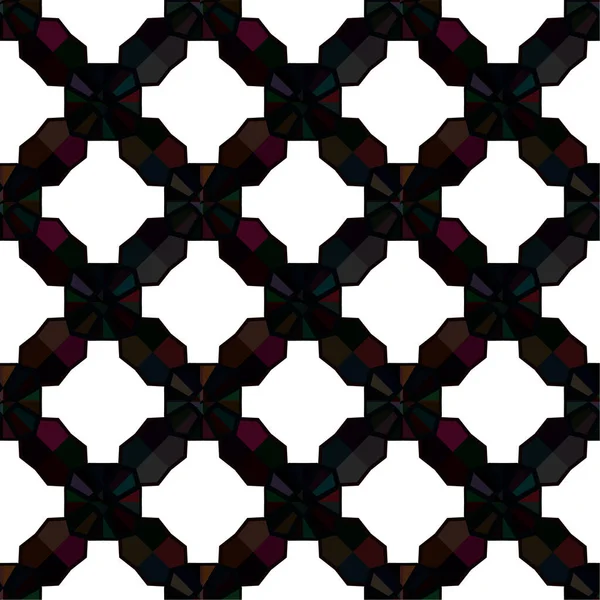 Abstrakte Geometrische Ornamentale Nahtlose Muster Design Hintergrund Vektorillustration — Stockvektor